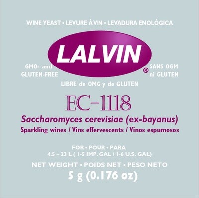 Lalvin - EC-1118 Champagne Yeast
