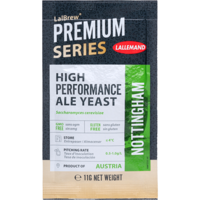 Lallemand Nottingham Dry Ale Yeast - 11g