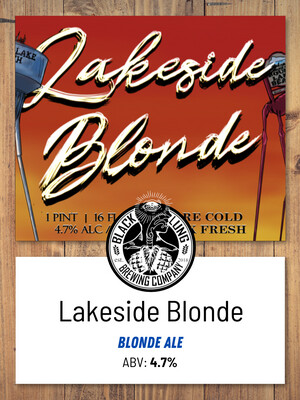 Lakeside Blonde - Black Lung Brewing - (All Grain Recipe Kit) PBS Kit
