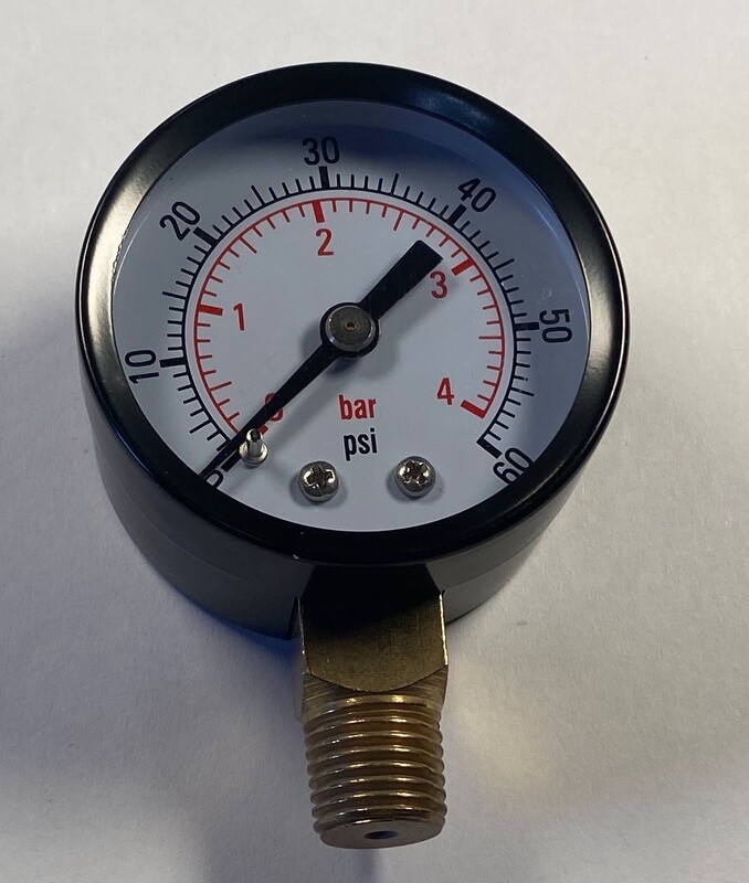 Low Pressure Gauge 60# LH