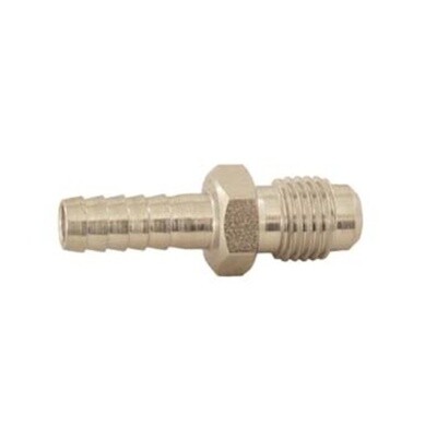 Male Flare Barb Adapter 1/4 x 1/4
