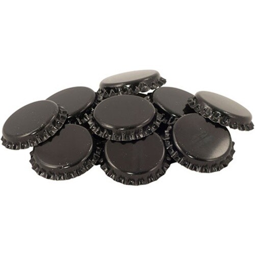 O2 Absorbing Black Crown Caps- 144 ct.
