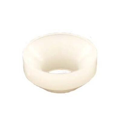 Nylon Flare Washer 1/4 swivel nuts white