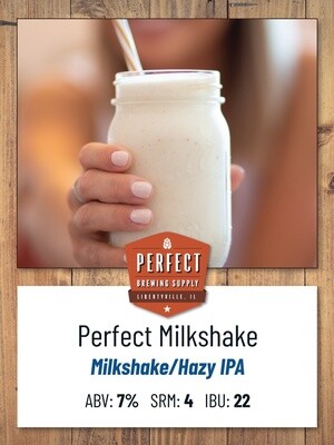 Perfect Milkshake IPA (Extract Recipe Kit) PBS Kit