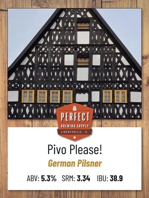 Pivo Please! (All Grain Recipe Kit) PBS Kit
