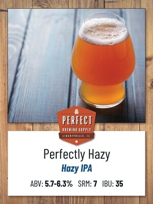 Perfectly Hazy IPA (All Grain Recipe Kit) PBS Kit