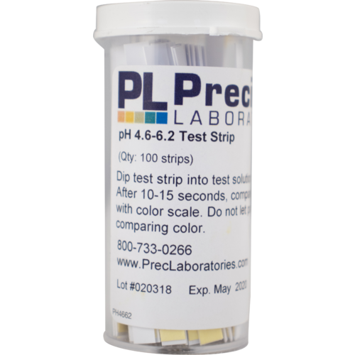 pH Test Papers - Beer Range 4.6 - 6.2