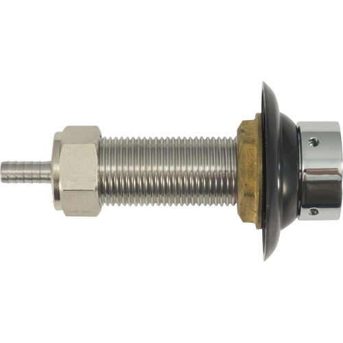 SS Beer Shank 4 1/8&quot; Long by 1/4&quot; Bore