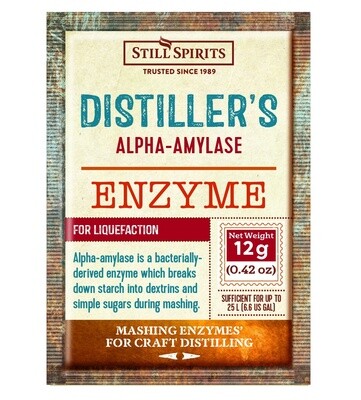 Still Spirits Distiller's Enzyme Alpha-Amylase 12g
