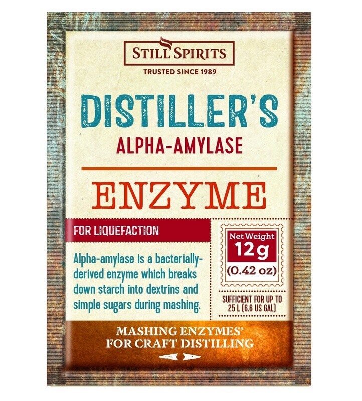 Still Spirits Distiller's Enzyme Alpha-Amylase 12g