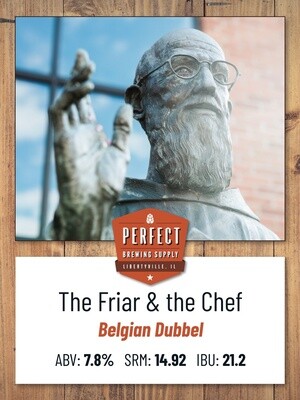 The Friar and The Chef - Abbey Dubbel - (Extract Recipe Kit) PBS Kit