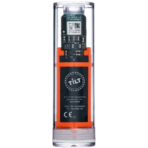 Tilt Hydrometer - Orange