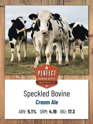 Speckled Bovine (All Grain Recipe Kit) PBS Kit