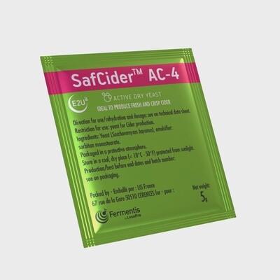 SafCider AC-4 Dry Yeast - 5g