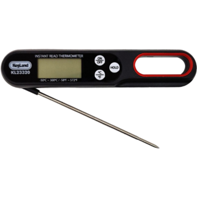 Digital Instant Read Thermometer w/ folding probe