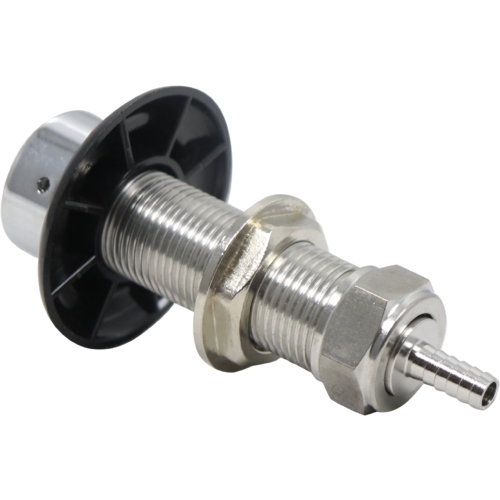 SS Beer Shank 3-1/8&quot; Long x 1/4&quot;Bore