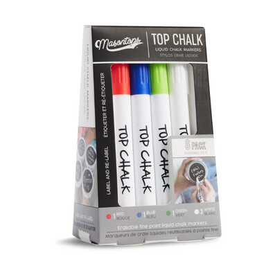 Top Chalk Erasable Chalk Markers
