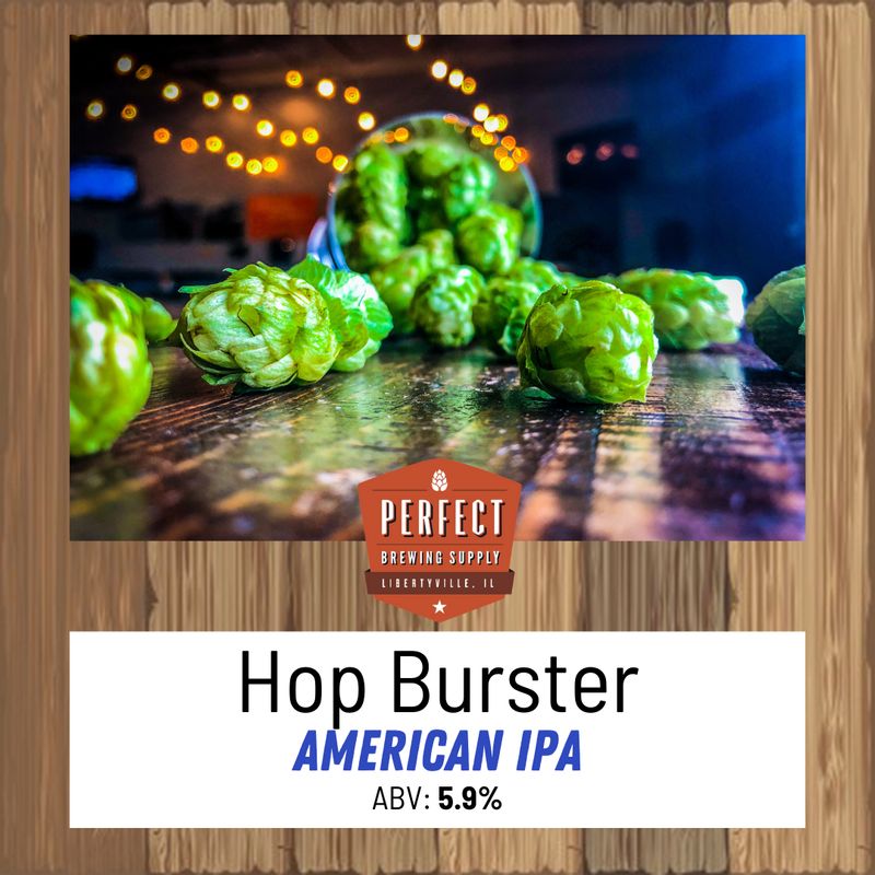Hop Burster IPA (Extract Recipe Kit) PBS Kit