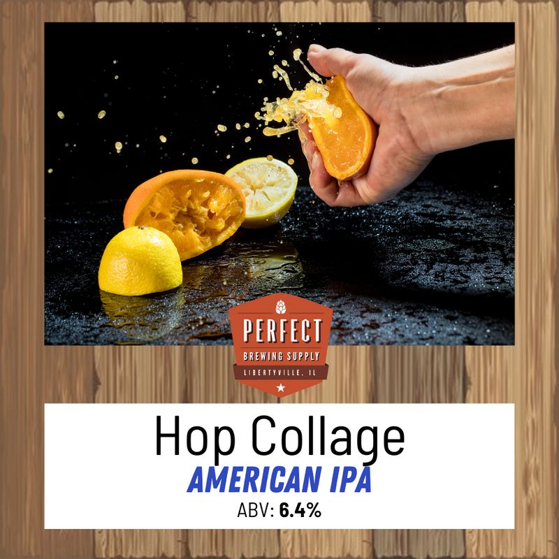 Hop Collage IPA (Extract Recipe Kit) PBS Kit