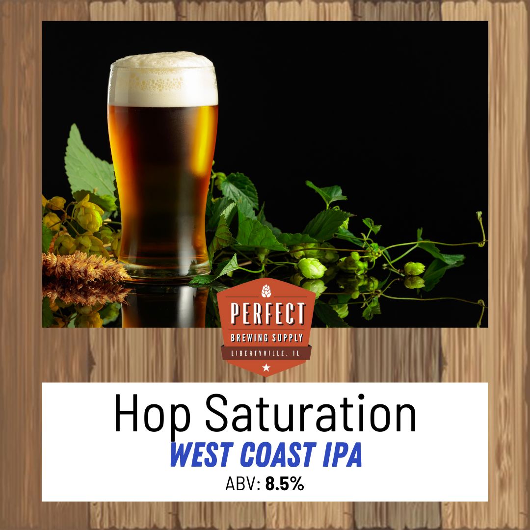 Hop Saturation Double IPA- (Extract Recipe Kit) PBS Kit