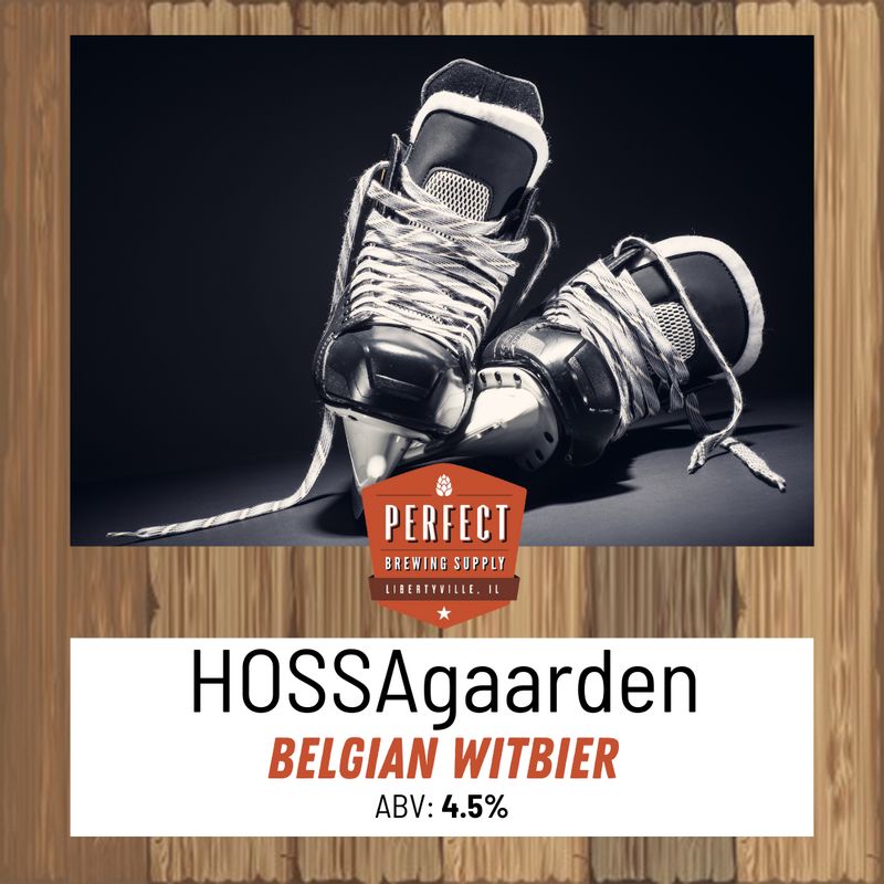Hossagaarden Belgian Wit (Extract Recipe Kit) PBS Kit