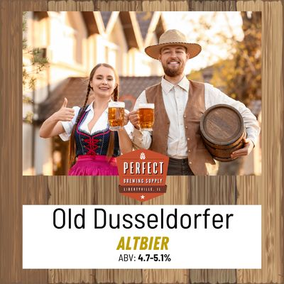 Old Dusseldorfer Altbier (Extract Recipe Kit) Beer Kit