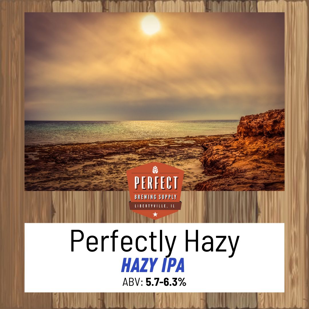 Perfectly Hazy IPA (Extract Recipe Kit) PBS Kit