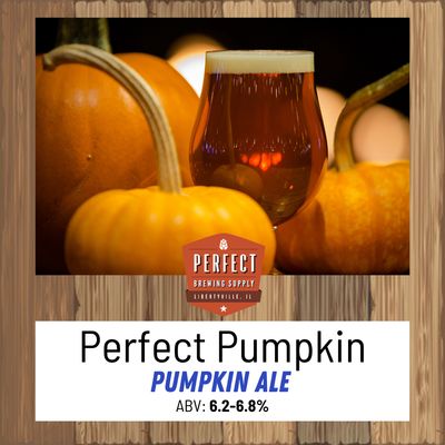 Perfect Pumpkin Ale (All Grain Recipe Kit) PBS Kit