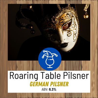 Roaring Table Pilsner (All Grain Recipe Kit) PBS Kit