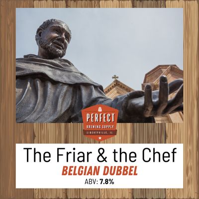 The Friar and The Chef - Abbey Dubbel - (Extract Recipe Kit) PBS Kit