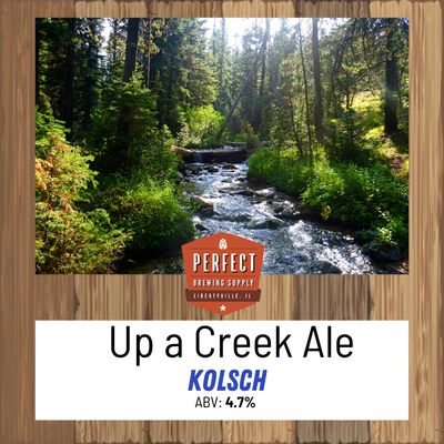 Up A Creek Ale (Extract Recipe Kit) PBS Kit