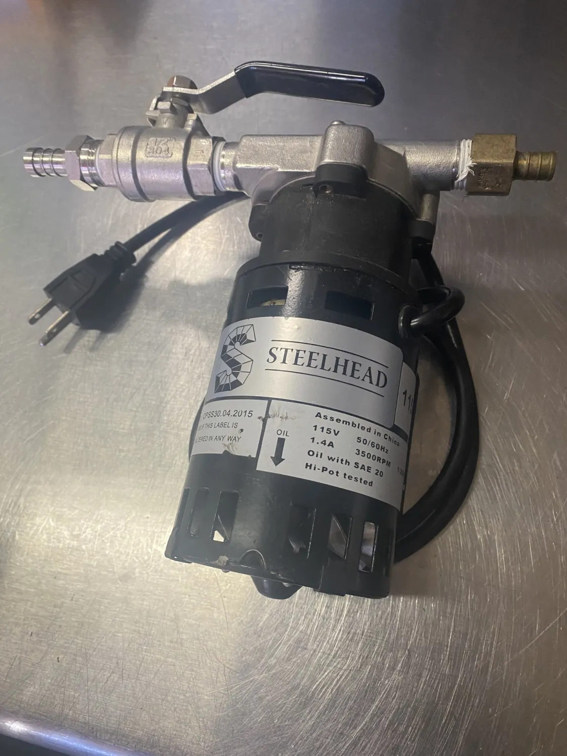 Used Brew Pump