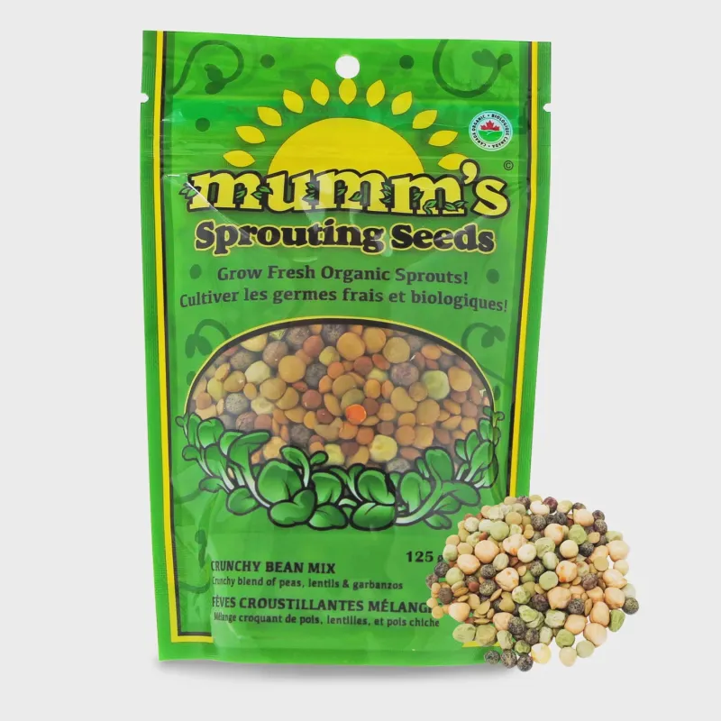 Mumm&#39;s Organic Sprouting Seeds - 125g - Sandwich Blend
