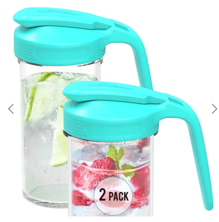 Multi Top Flip Cap Pitcher Lid With Handle
