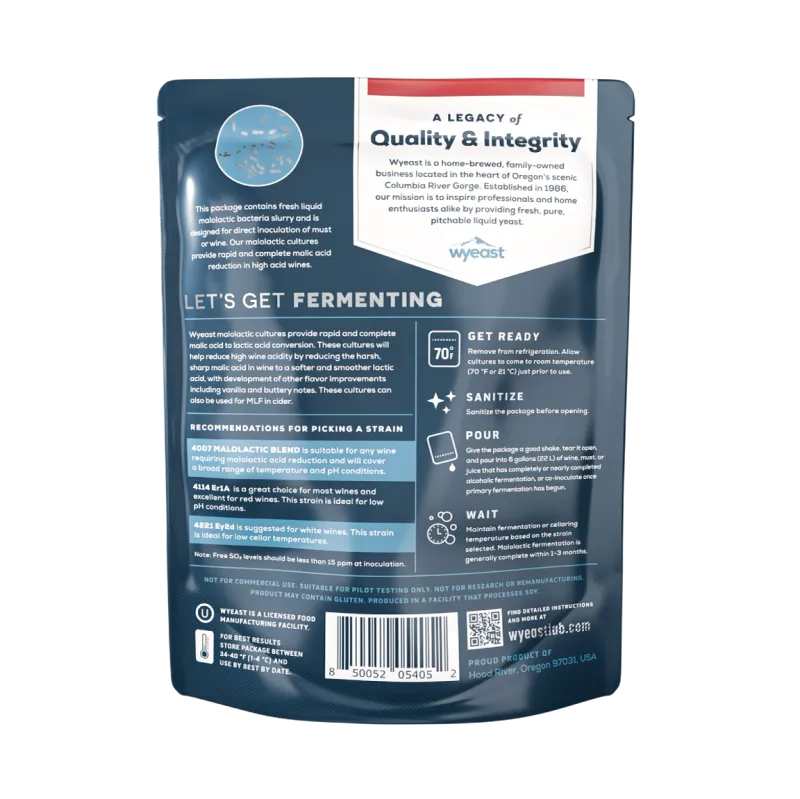 Wyeast 4007 Malolactic Blend