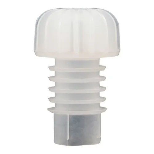 Champagne Stoppers - White Plastic 100