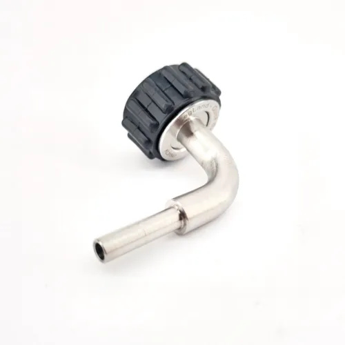 Duotight Quick Swivel Connector - 1/2&quot; x 1/4&quot; Elbow Barb - 6.35 mm