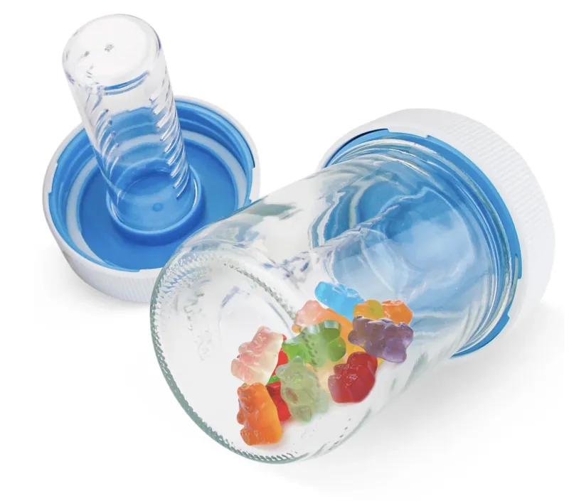 Jar Safe Child Resistant Lids