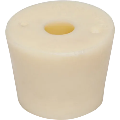 Rubber Stopper 6.5 Drilled