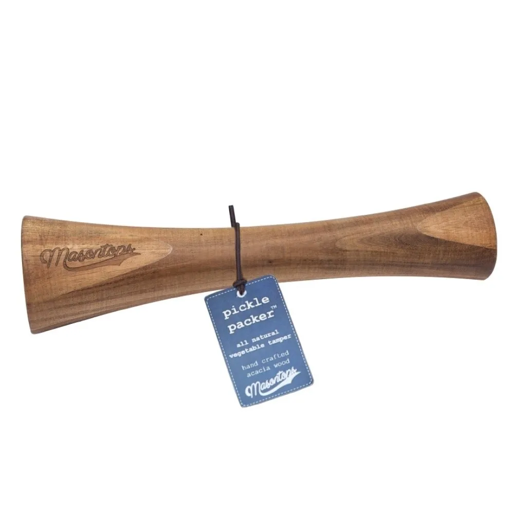 Wooden Pickle Packer