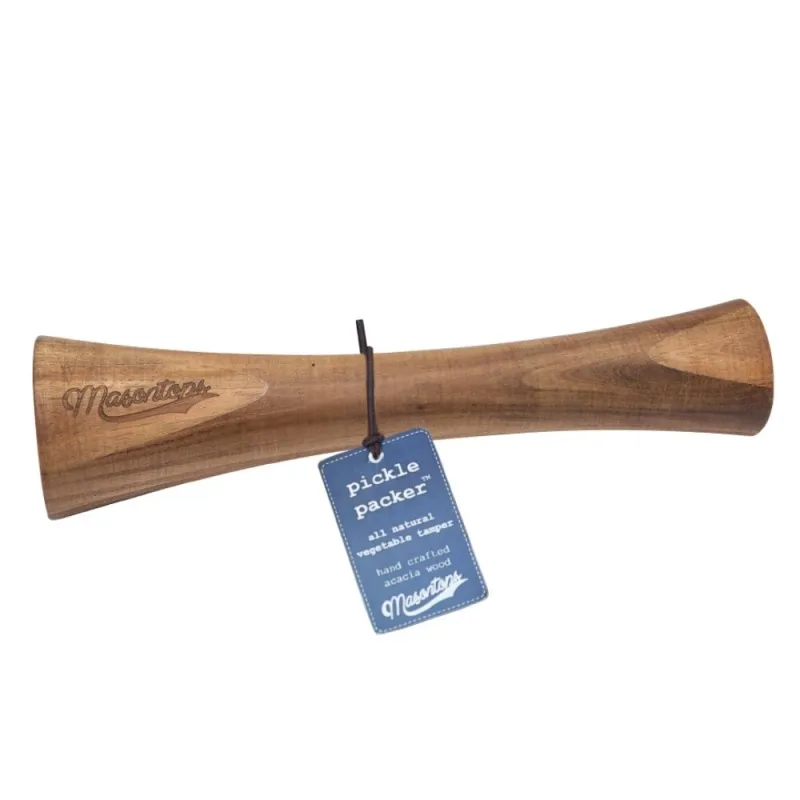 Wooden Pickle Packer