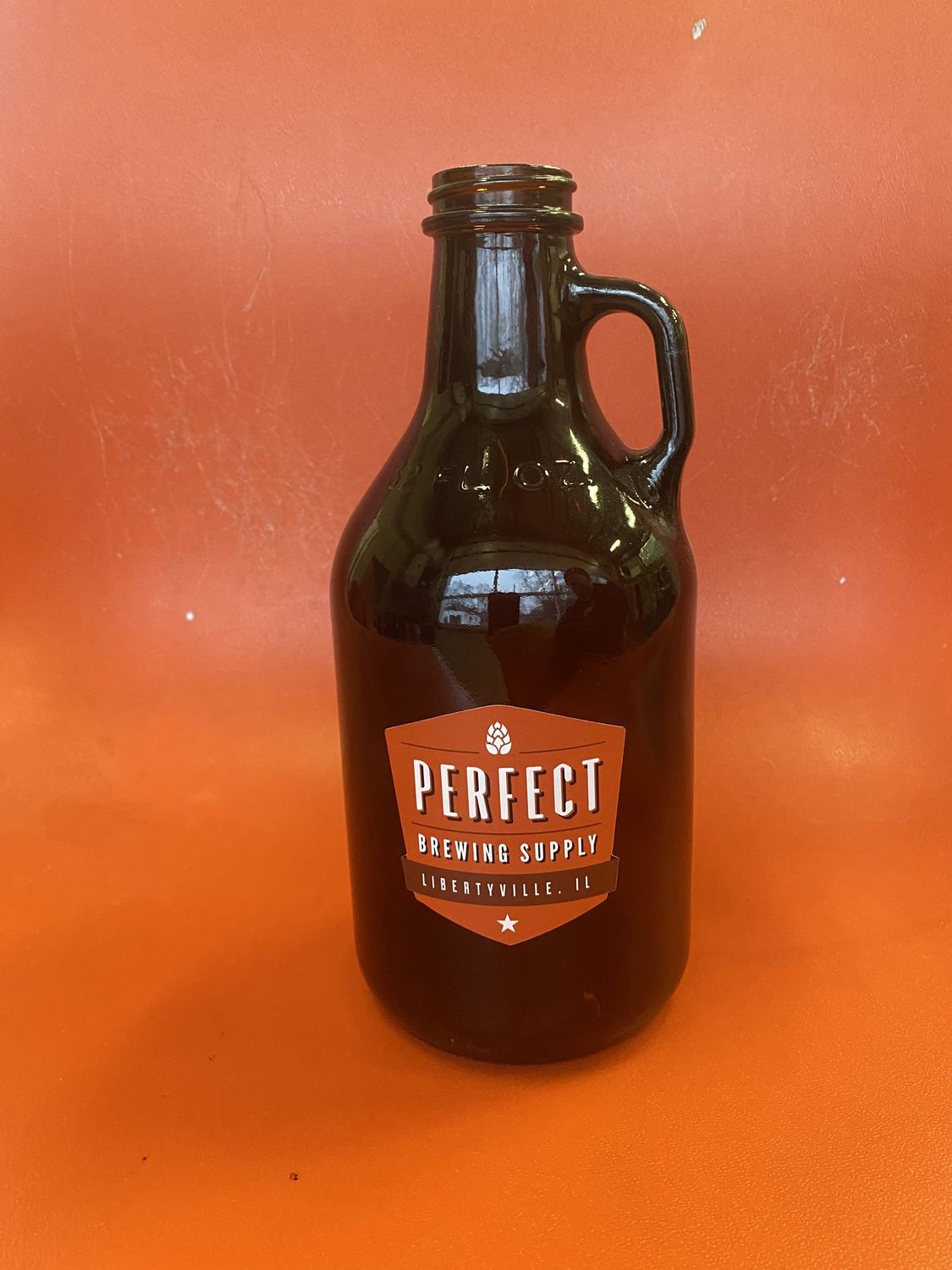32 oz Amber Growler
