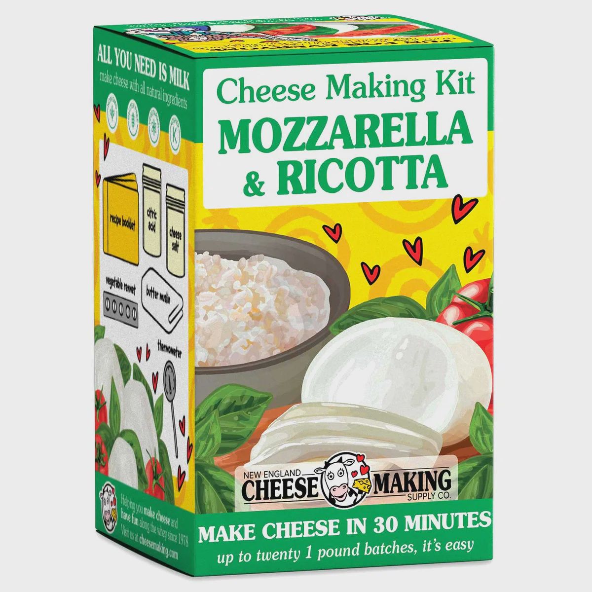 Mozzarella and Ricotta Kit