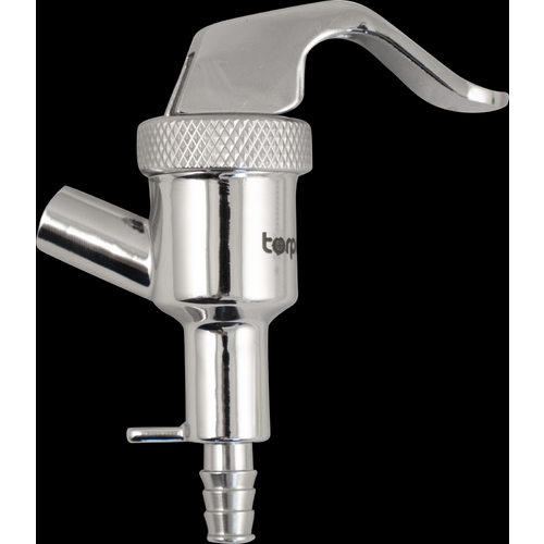 Torpedo Keg  Picnic Tap 1/4&quot; Barb Stainless Steel