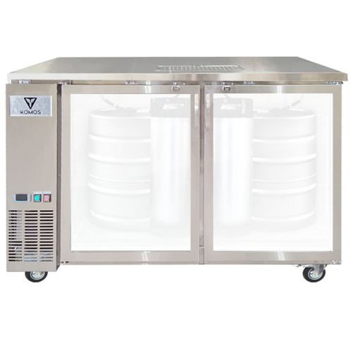 Komos Kegerator Olympus II Deluxe Stainless - Refrigerator Only