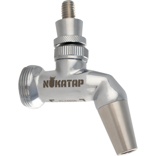 Komos Olympus II Deluxe Kegerator with Stainless Tower, Faucet Style: NukaTap Stainless Steel, Size: Single Tap