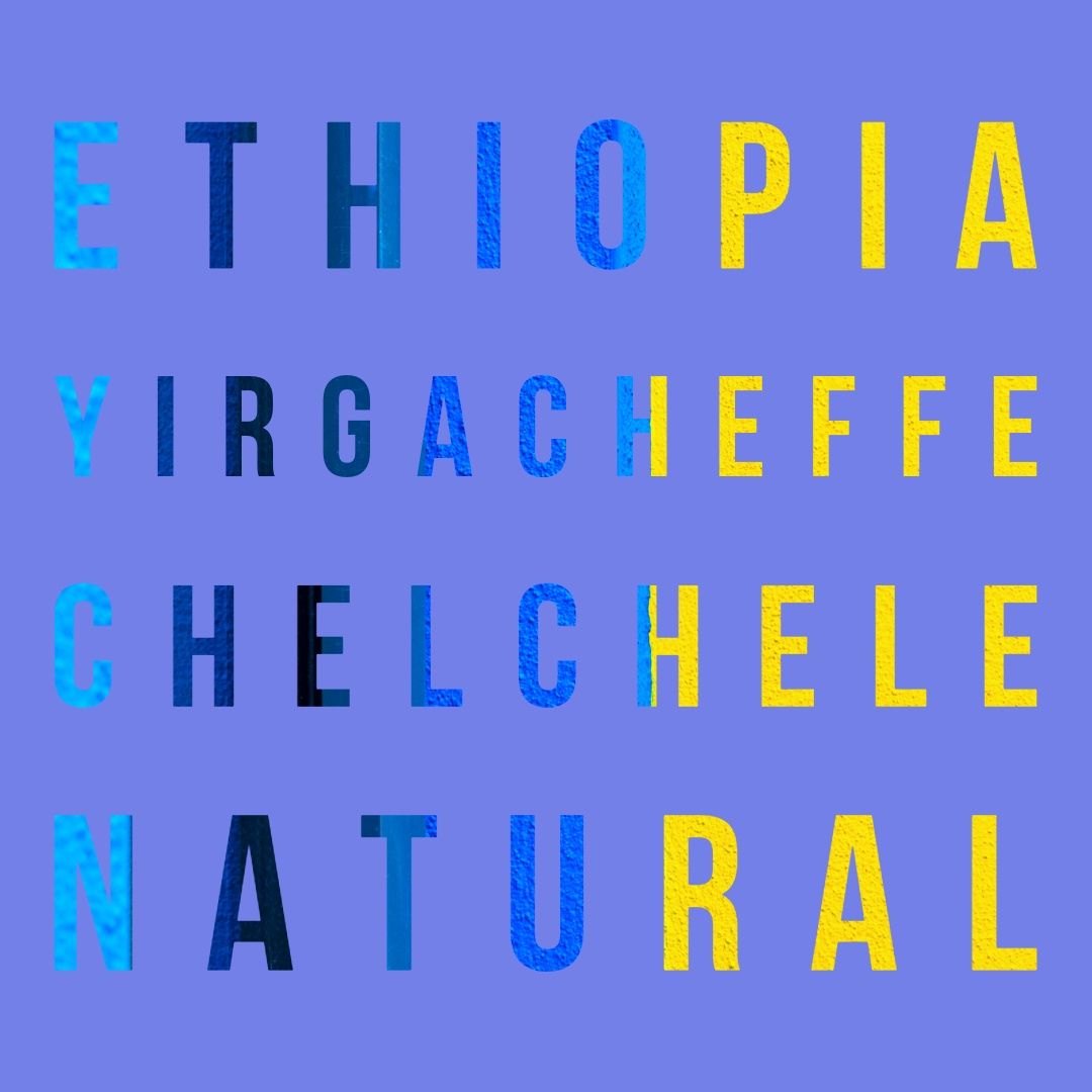 Ethiopian Yirgacheffe Chelchele Natural, Whole Bean