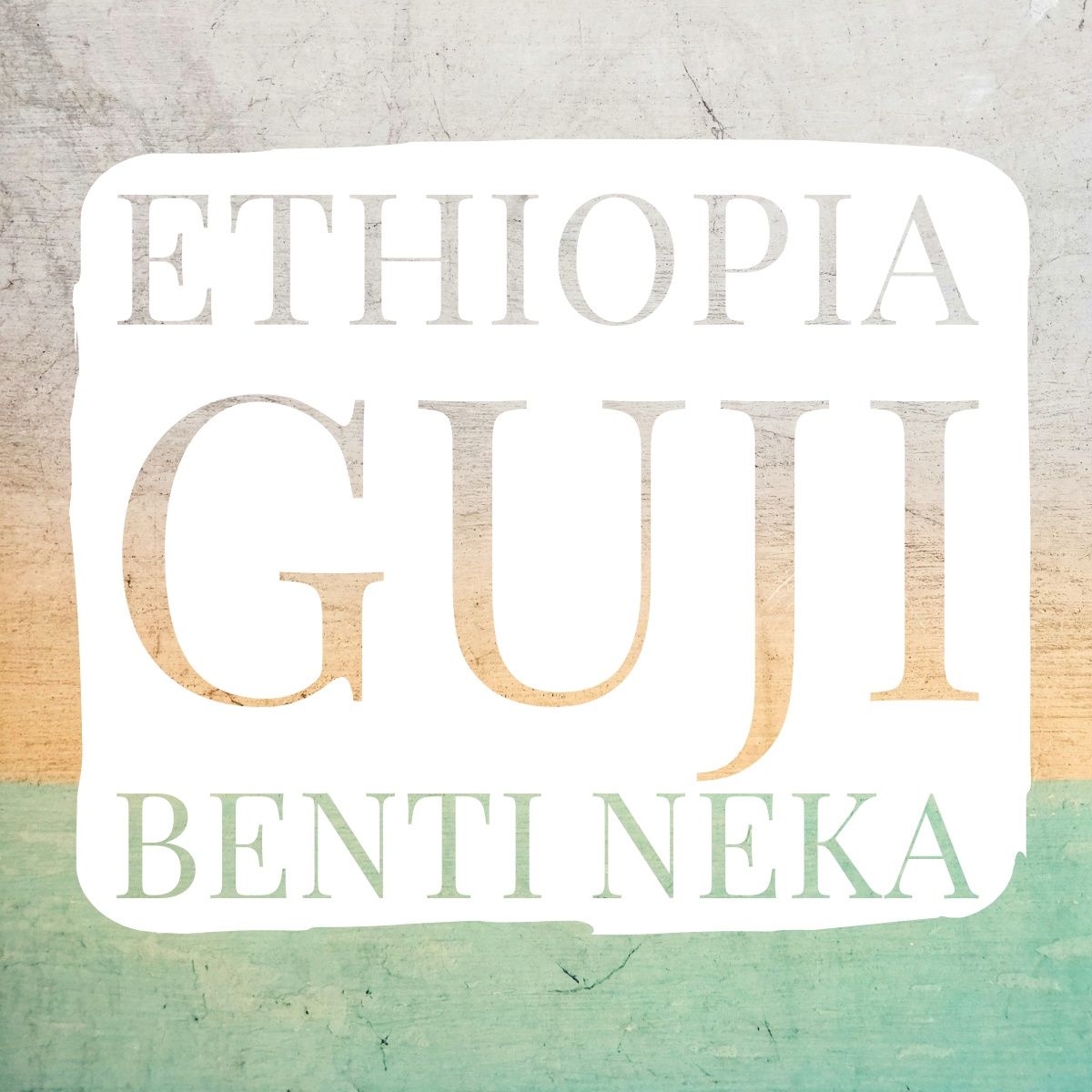 Ethiopia Guji Benti Neka, Whole Bean Coffee