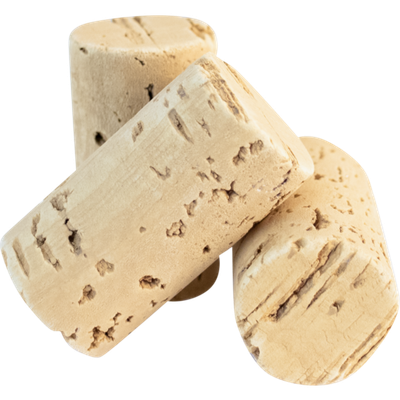Wine Corks - 1 3/4 in | Molinas Premium Natural  - Bag 0f 1000