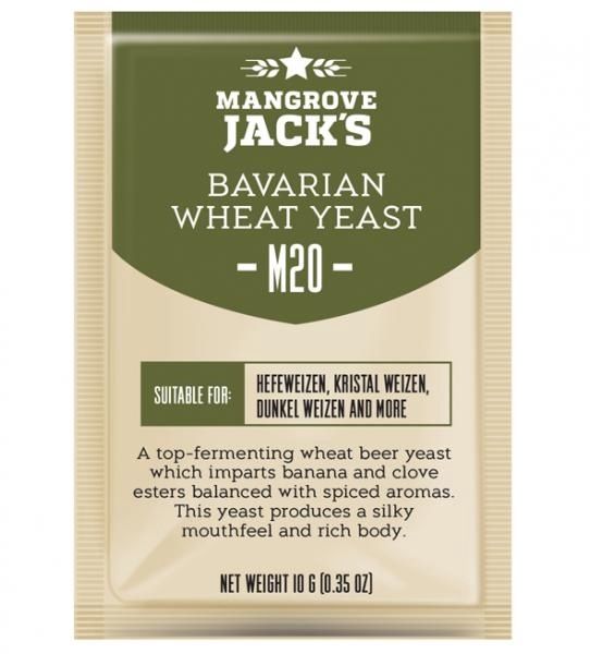 Mangrove Jack&#39;s Craft Series Yeast M20 Bavarian Wheat 10g